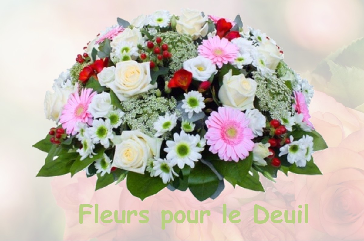 fleurs deuil PUYMAURIN